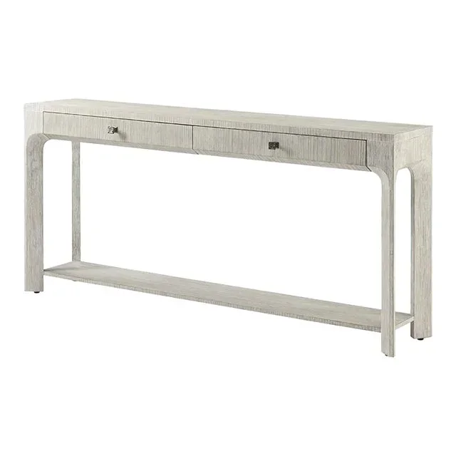Modern White Console Table