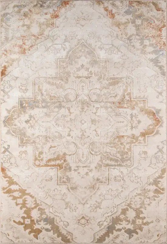 Momeni Amelia AM-03 Beige Machine Made Area Rugs