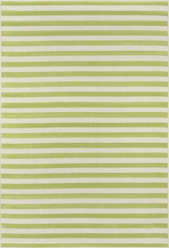 Momeni Baja BAJ-1 Green Machine Made Area Rugs