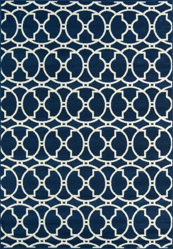 Momeni Baja BAJ11 Navy Machine Made Area Rugs