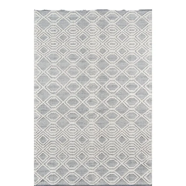 Momeni Contemporary Indoor/Outdoor Hermosa Rug in Grey, 5′ x 8′