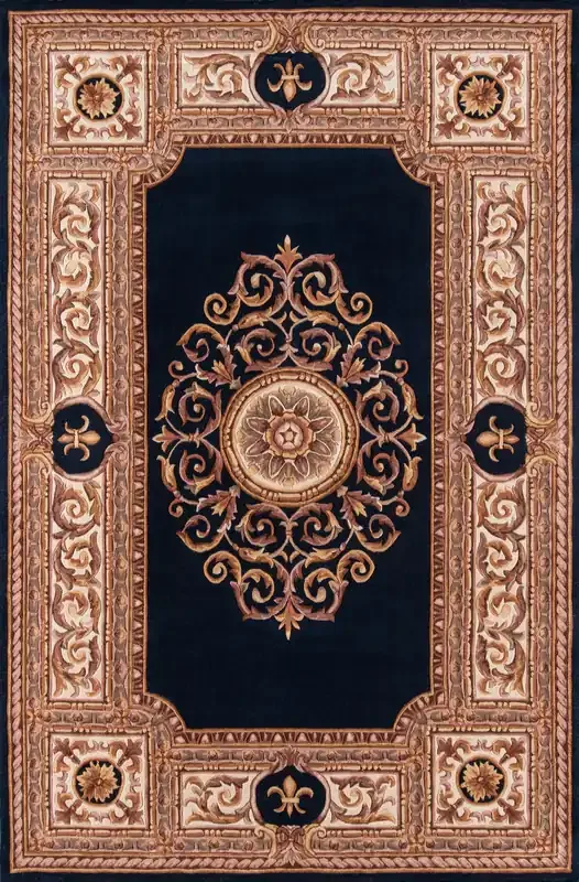 Momeni Maison MA-08 Blue Hand Tufted – 9‘6″ X 13‘6″ Rectangle Area Rug
