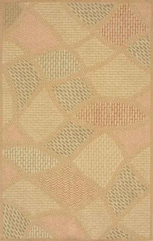 Momeni Veranda VR-12 Sand Hand Hooked Area Rugs