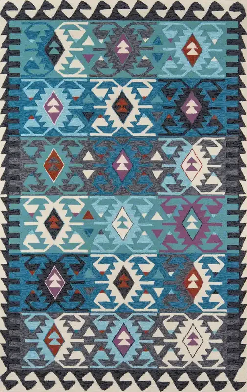 Momeni Veranda VR-65 Multi Hand Hooked Area Rugs