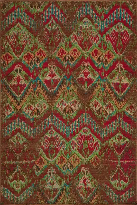 Momeni Vintage VIN14 Raspberry Machine Made Area Rugs