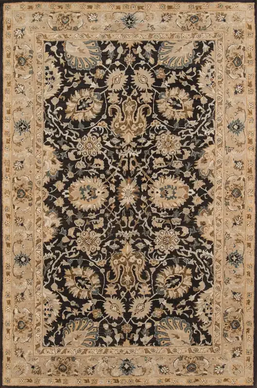 Momeni Zarin ZR-02 Charcoal Hand Tufted Area Rugs
