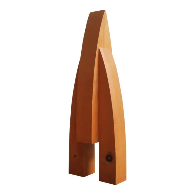 Monumental Abstract Sculpture- Architectural Timber