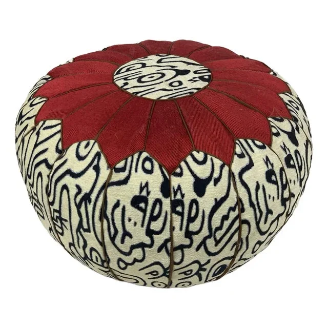 Moroccan Ottoman Floor Pouf Cover