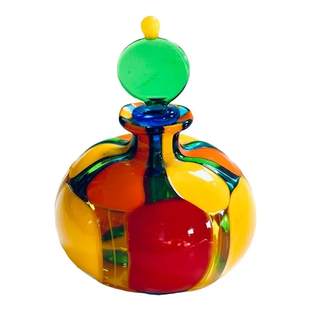 Murano F&m Ballarin Perfume Scent Bottle