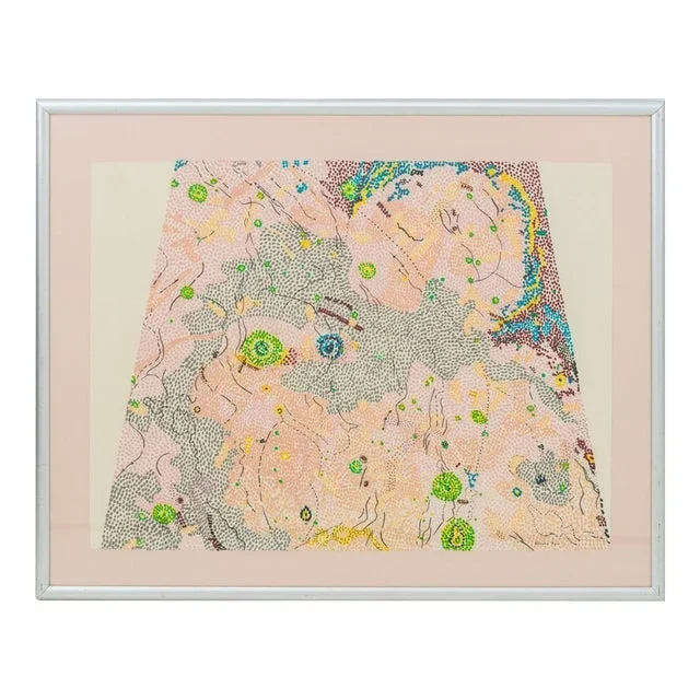 Nancy Graves “Viii” Screenprint, 1972