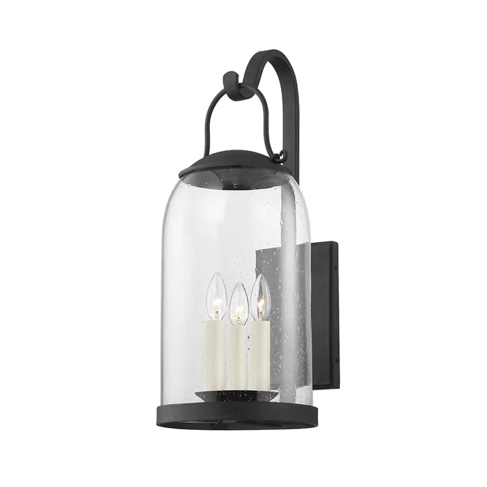 Napa County 3 Light Wall Sconce – Iron And Steel
