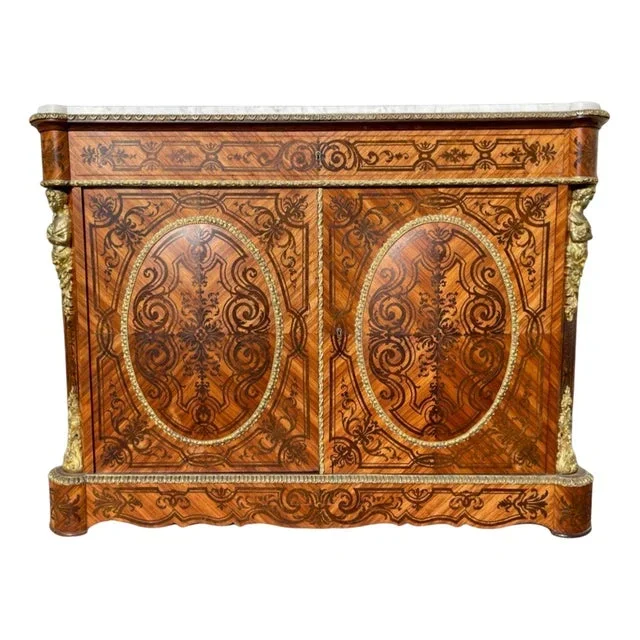 Napoleon III Marquetry Buffet