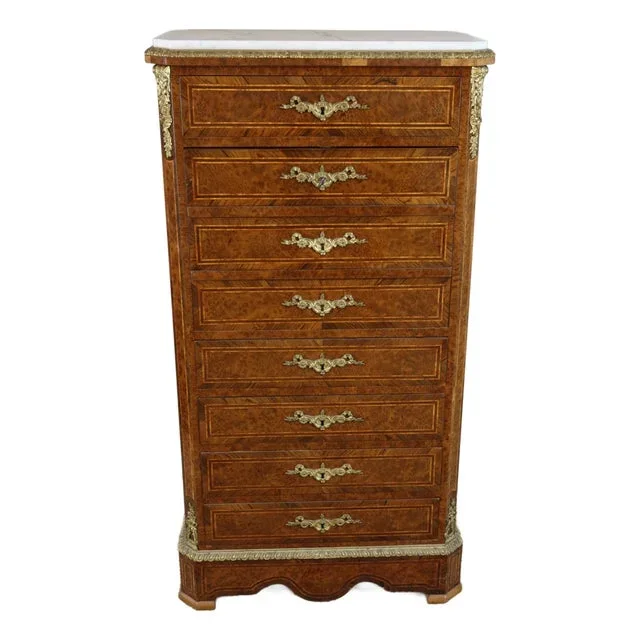 Napoleon III Secretary with Marble Top