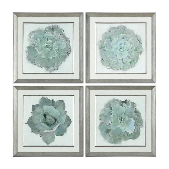 Natural Beauties Botanical Prints Set of 4