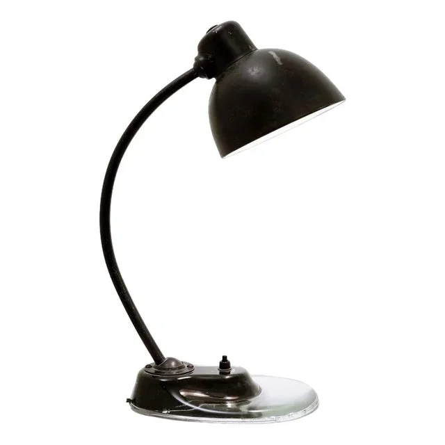 N° 756 Desk Lamp by Marianne Brandt, Hin Dieckbrede & H. Gaute for Kamdem, 1930s
