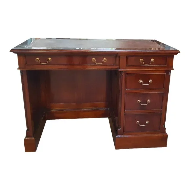 Niagara Furniture Mahogany Single Bank Desk