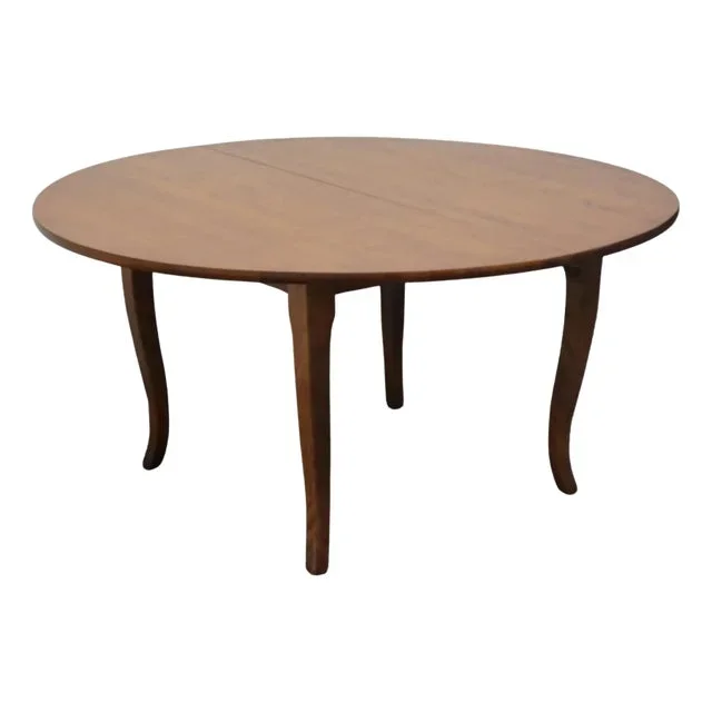 Nichols & Stone Solid Cherry Rustic Traditional Style 60″ Round Dining Table