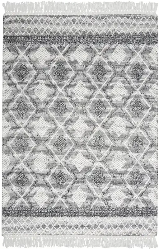 Nicole Curtis Nicolecurtis Series3 Sr301 Grey/ivory Area Rugs