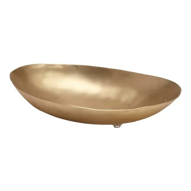 Nile Bath Accessories Soap Dish in Brass