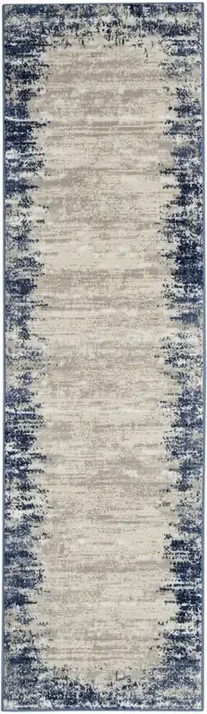 Nourison Cyrus Cyr04 Ivory/navy Area Rugs