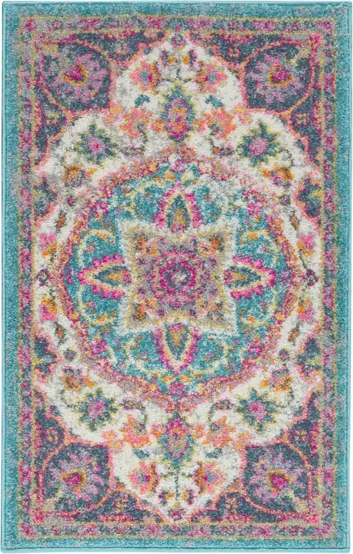 Nourison Passion Psn22 Ivory/multi Area Rugs