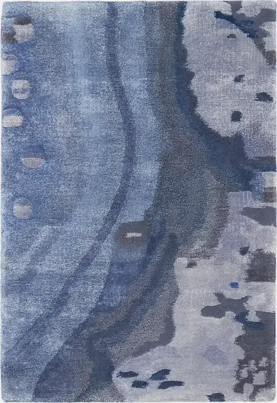 Nourison Prismatic Prs05 Blue Area Rugs