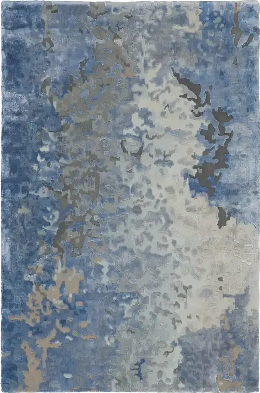 Nourison Prismatic Prs17 Denim Area Rugs