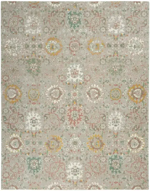Nourison Twilight Twi13 Grey/multi Area Rugs