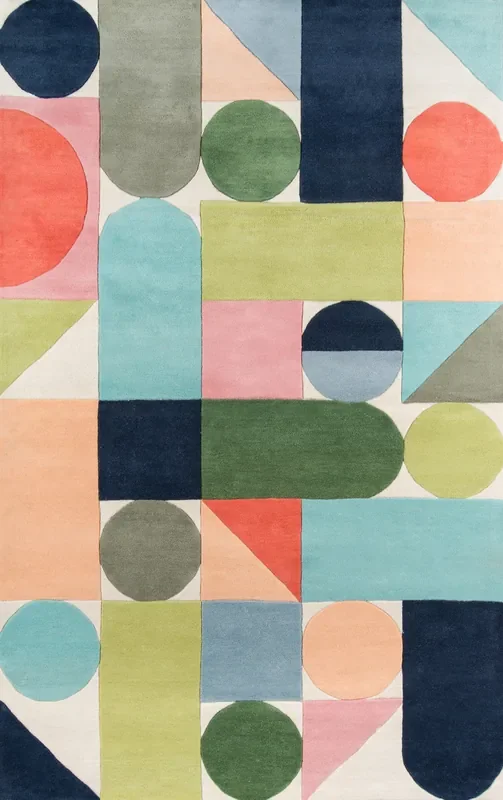 Novogratz Delmar DEL-8 Multi Hand Tufted Area Rugs