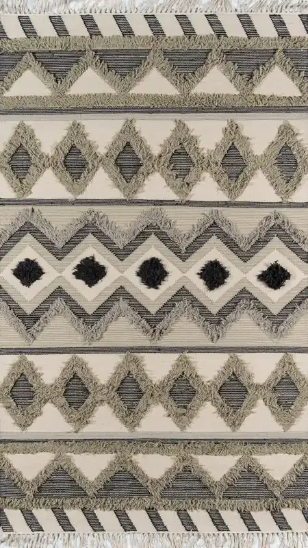 Novogratz Indio IND-4 Sage Hand Made Area Rugs