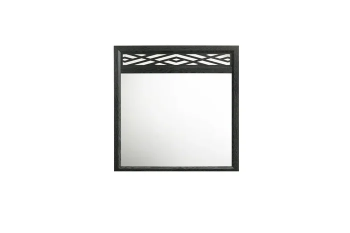 Obsidian Mirror in Black