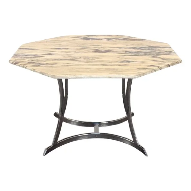 Octagonal Marble Dining Table from Roche Bobois