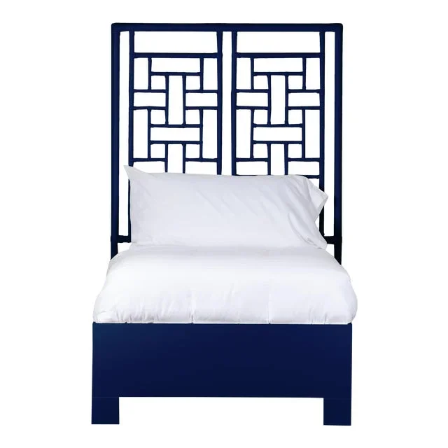 Ohana Bed Twin Extra Long – Navy Blue