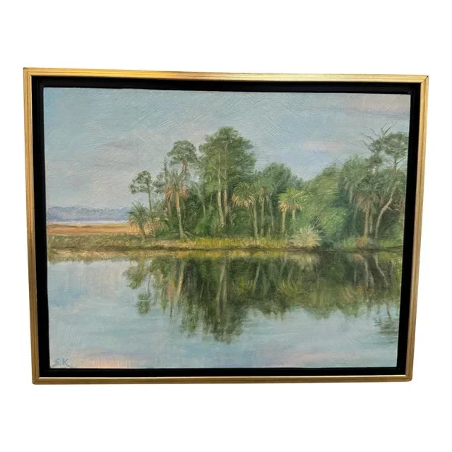 Original Oil Staszek Kotowski, Framed