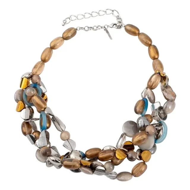 Oscar De La Renta Bead Necklace