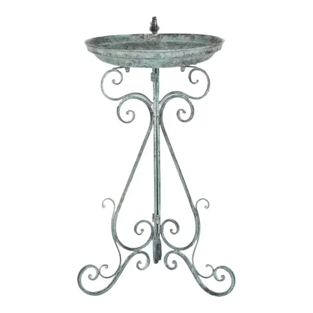 Outdoor Ashlan Bird Bath – Ant Dark Green