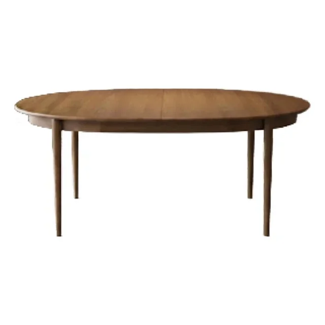 Oval Expandable Teak Dining Table by Niels O. Moller for Gudme Denmark, Ca. 1960