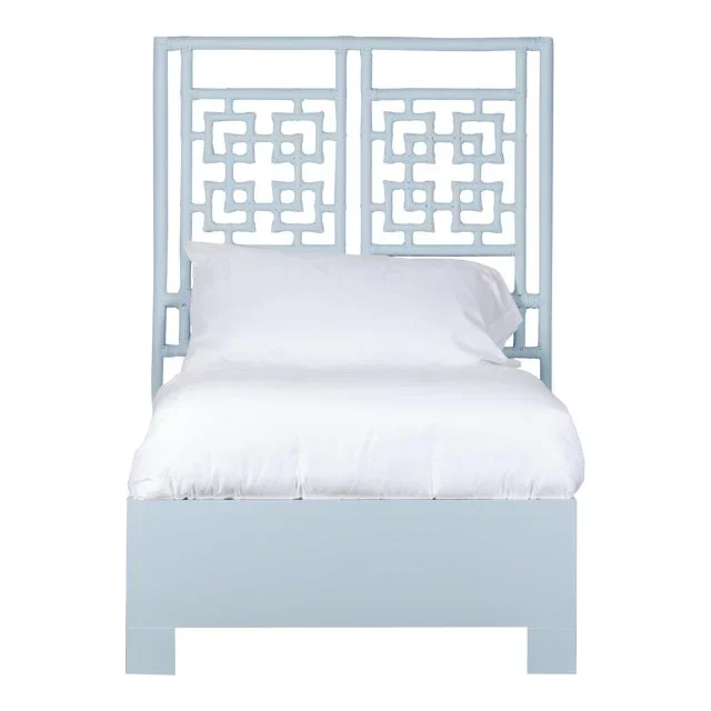 Palm Springs Bed Twin Extra Long – Blue