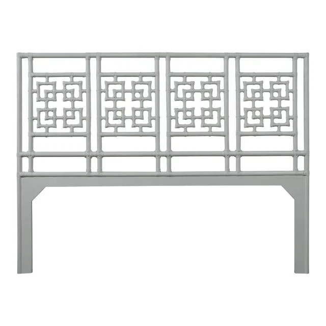 Palm Springs Headboard King – Light Gray
