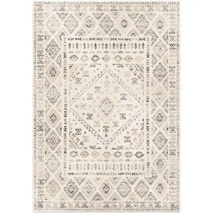 Palmetto Living Riverstone Tobruk Soft White Machine Woven Area Rugs