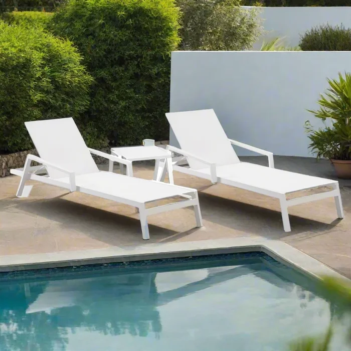 Panama Jack Mykonos 3-Piece Chaise Lounge Set