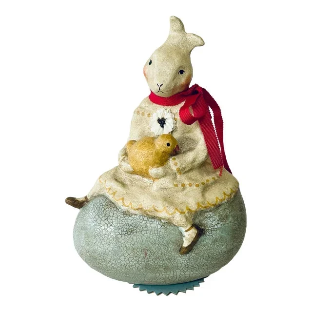 Paper Mache Easter Bunny