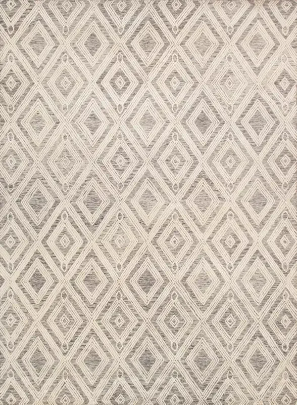 Pasargad Home PLT-1624 Modern Hand-tufted Silver Area Rug
