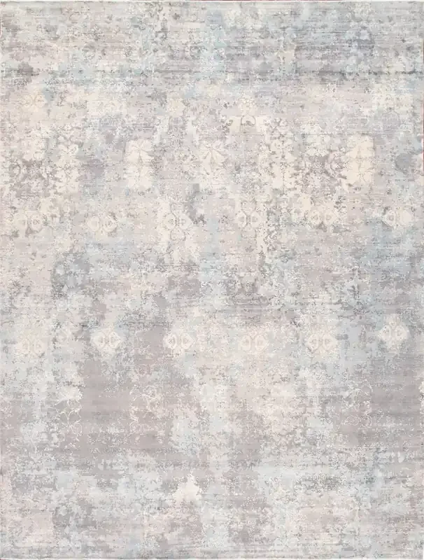Pasargad Home PSH-27 Mirage Hand-loomed Grey Area Rug