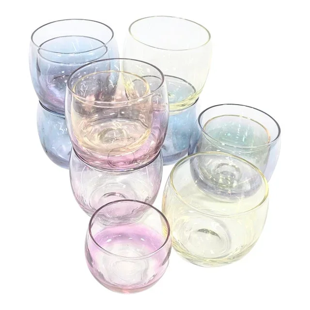 Pastel Iridescent Roly Polies- Set of Twelve