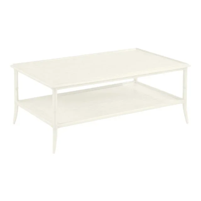 Paxton Rectangular Cocktail Table, Cloud White