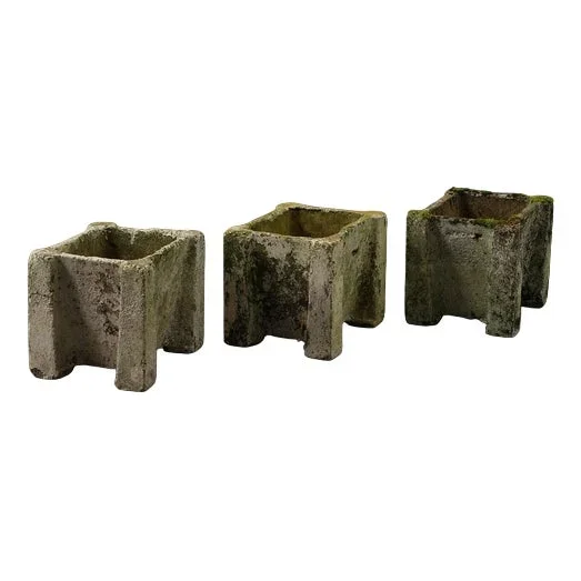 Planters, 1970s, Set of 3