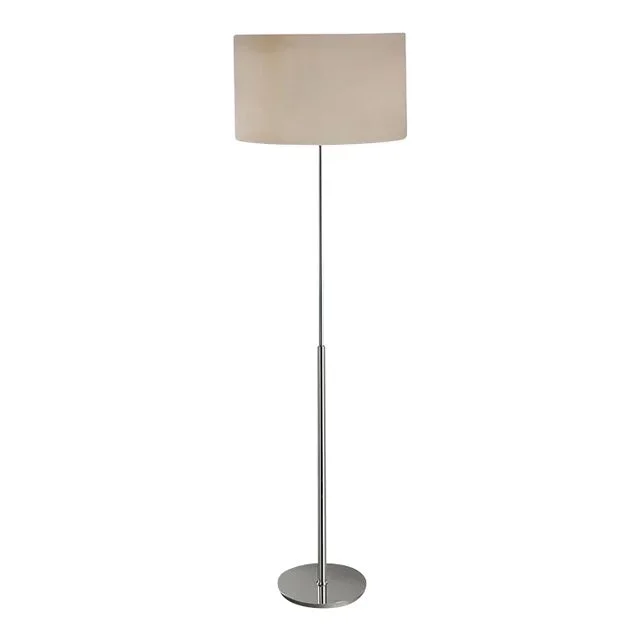 Polished Chrome Avenue Floor Light