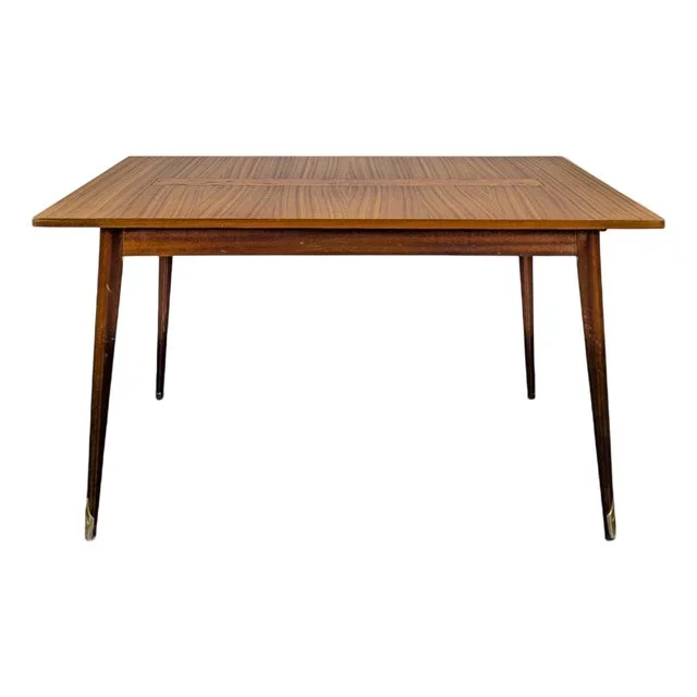 Polyester Varnished Dining Table, 1960s