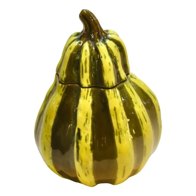 Porcelain Pumpkin Box, 1970s